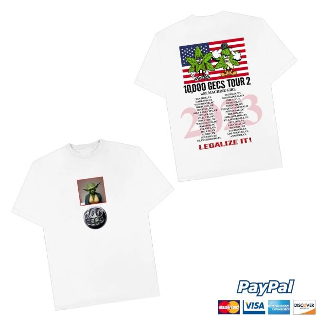 100 Gecs Merch Store Tour 2 Shirt