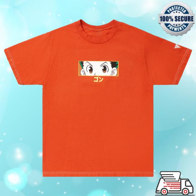 Official Hypland Clothing Merch Store Hypland Hxh Gon Eyes Shirt (Burnt Orange)