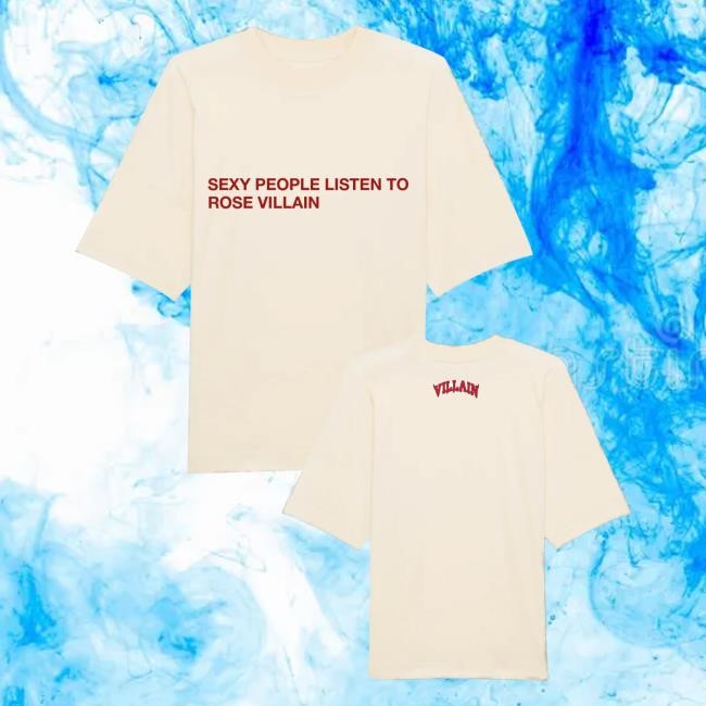 Rose Villain Merch Shop Store Official Sexy People Long Sleeve T Shirt