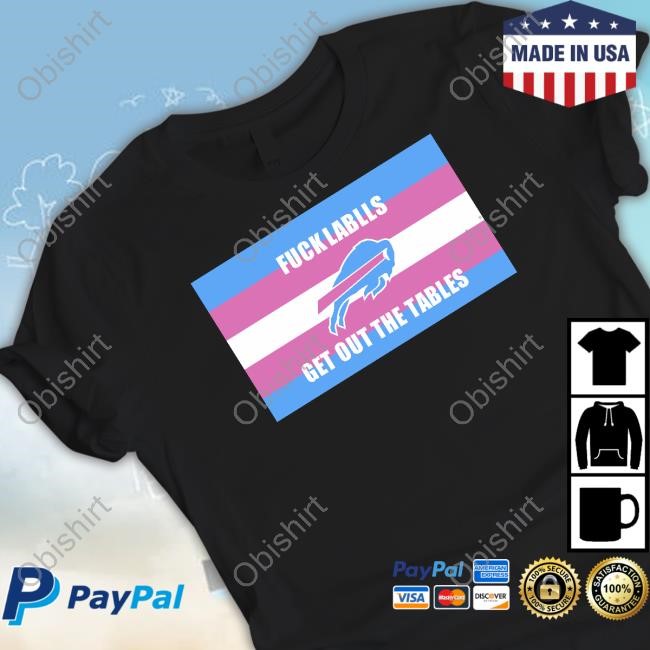 Victoria Zeller Fuck Labels Get Out The Tables T-Shirt
