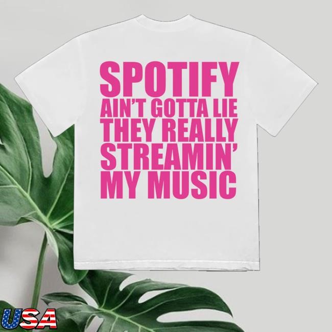 Nicki Minaj Merch Shop Store Official Spotify Ain't Gotta Lie Hoodie