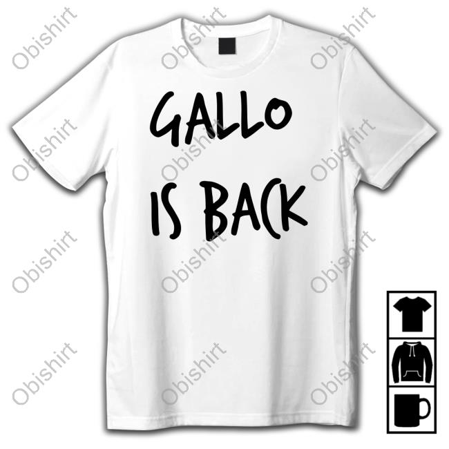 Danilo Gallinari Wearing Gallo Is Back Sweatshirt