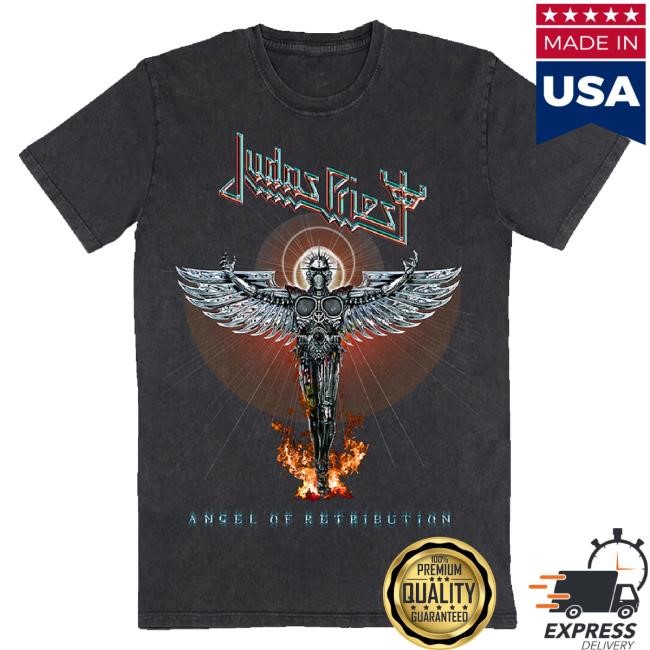 Judas Priest Store Angel Of Retribution Vintage Tour Tee Shirt