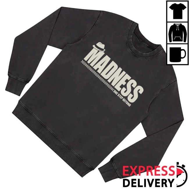 Madness Merch One Step Trilby Black Sweatshirt