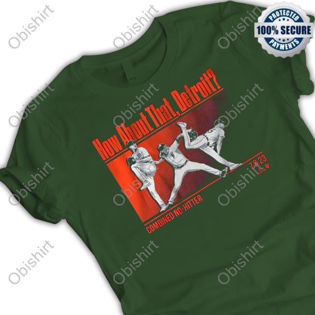 Breakingt Matt Manning, Jason Foley, Alex Lange: Combined No-Hitter Shirt