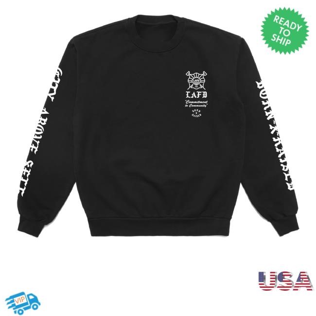 Born X Raised Lafd City Above Self Shirt