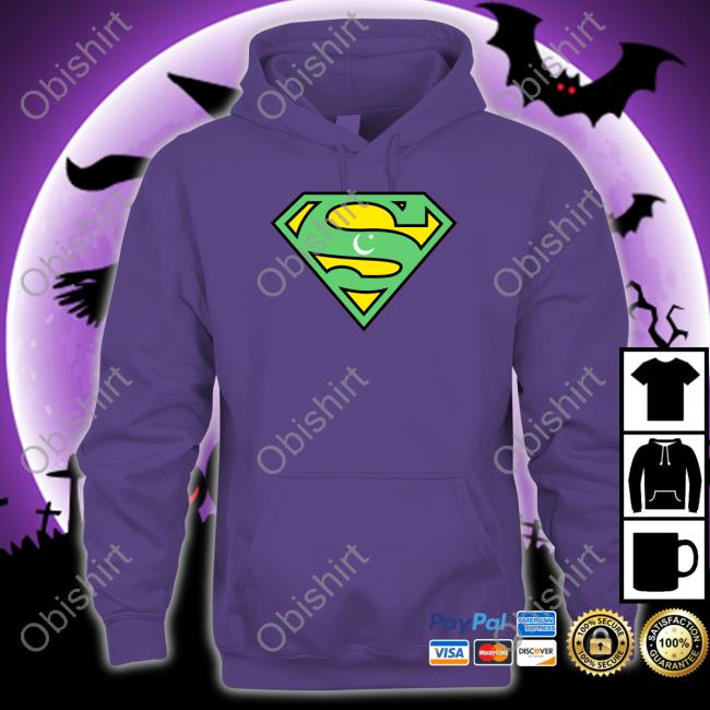 Superman Flag Pakistani Sweatshirt Dennistan
