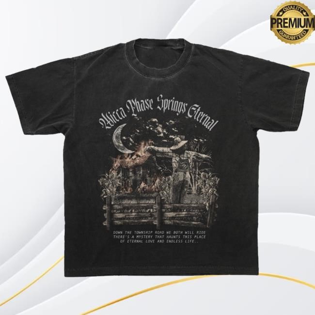 Official Wicca Phase Merch Farm Haunting T-Shirt (Black) Tee Shirt