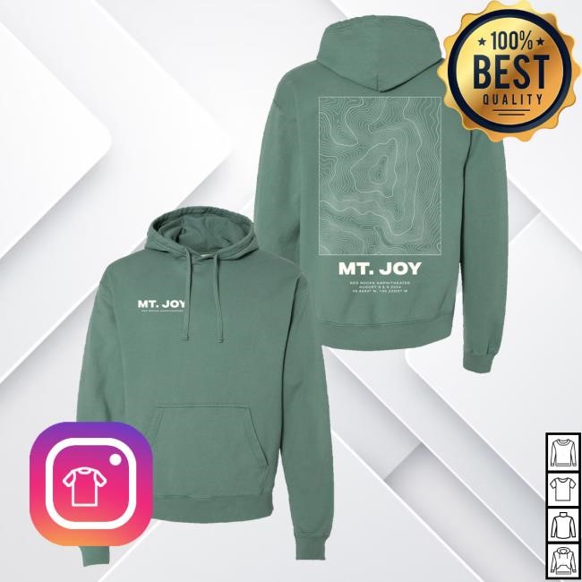 Trending Mt. Joy Merch Red Rocks 2024 Shirt