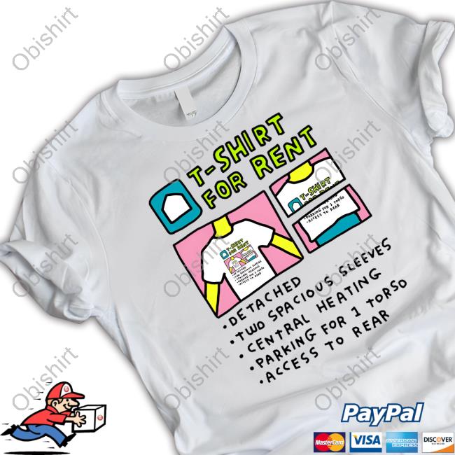Zoebread Store T-Shirt For Rent Detached Two Spacious Sleeves Central Heating T Shirt