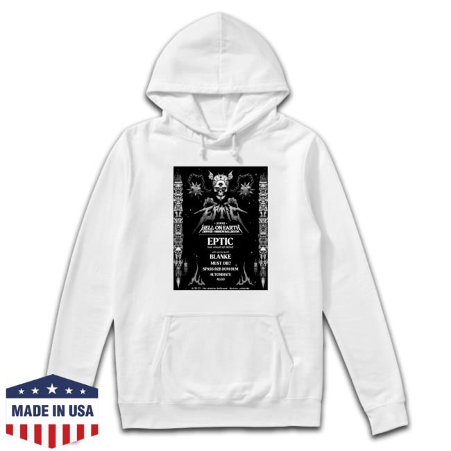 Official New Hell On Earth Tour At Mission Ballroom Eptic Poster shirt, hoodie, tank top, sweater and long sleeve t-shirt