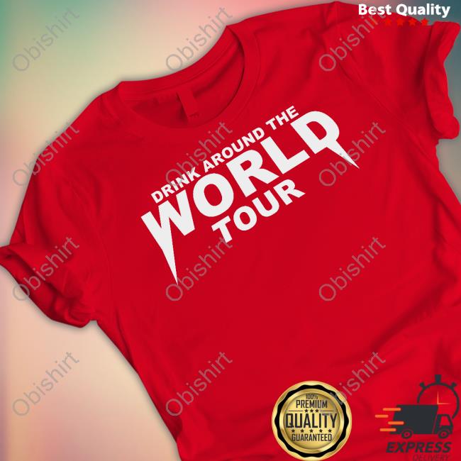 Lostbrostradingco Drink Around The World Tour Official Shirt