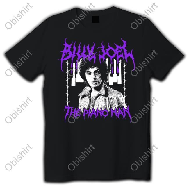Fakehandshake Billy Joel The Piano Man Long Sleeve T-Shirt