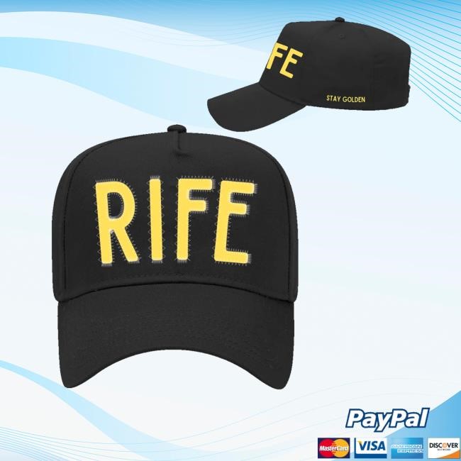 Mattrifeofficial Merch Rife Applique Black Hat