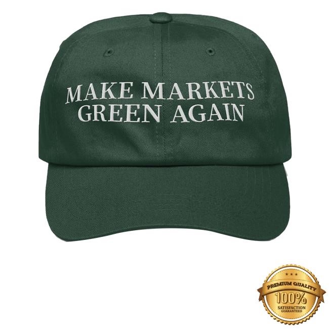Dumbmoney Merch Make Markets Green Again Dad Hat