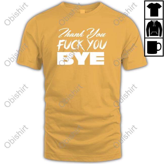 Jimcornette Merch Thank You Fuck You Bye Long Sleeve T-Shirt