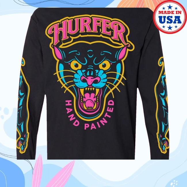 Hurfer Hand Painted Merch Panther New Shirt Hurfer Hand Painted Merch Store Shop Panther Classic Shirt