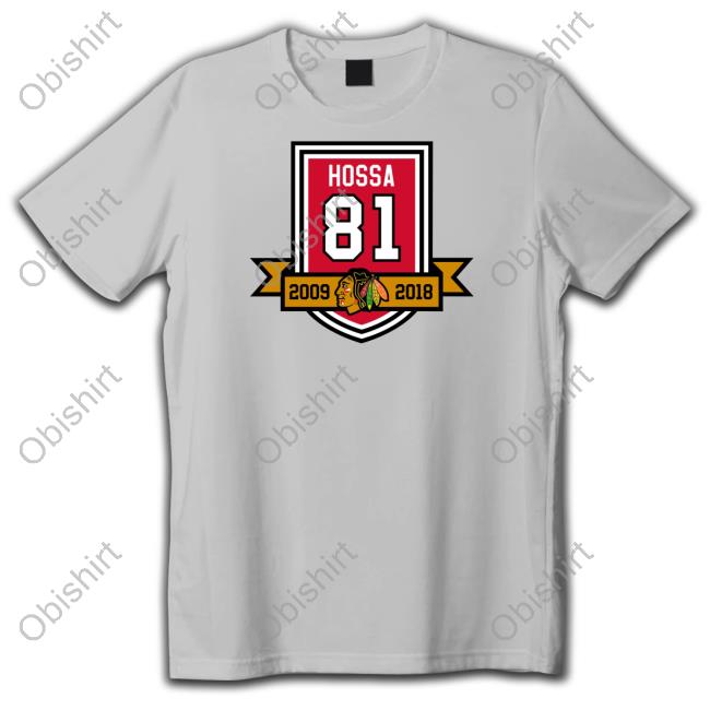 Chicago Blackhawks Hossa 81 2009 2018 Shirts