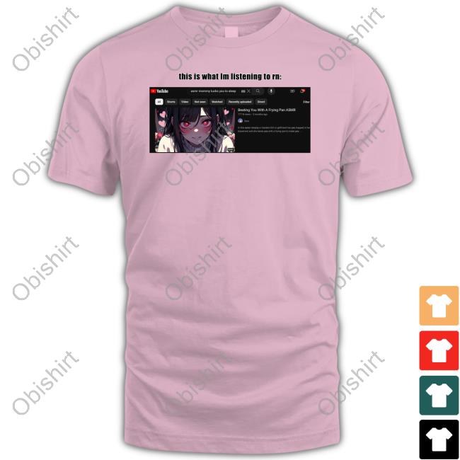 Goofyahhtees Merch This Is What I'm Listening To Rn Hoodie