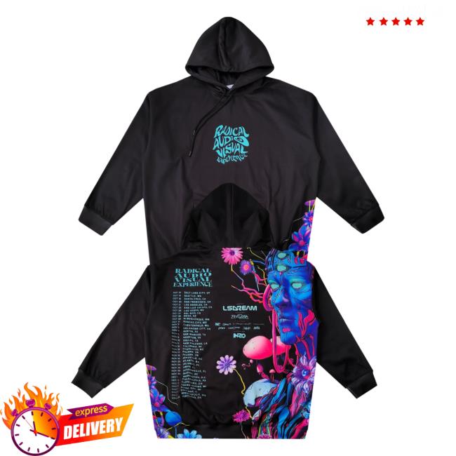 Official Lsdream Merch Lsdream - Rave Tour Sweatshirt