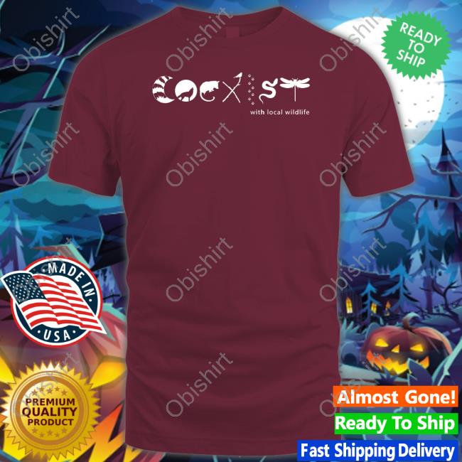 Wolf Conservation Center Coexist With Local Wildlife Sweatshirt