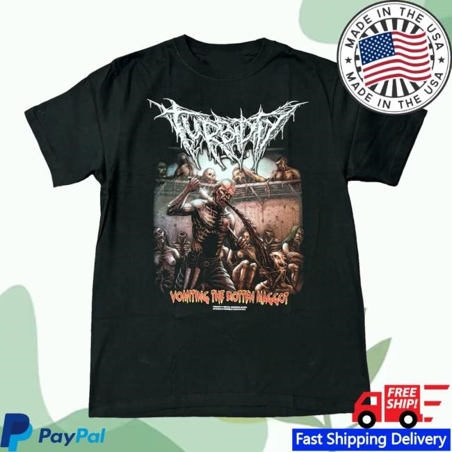 Gorehog Merchandise Turbidity - Vomiting The Rotten Maggot Tank Top
