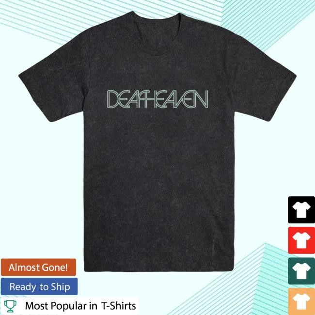 Deafheaven Logo 2025 Hooded Sweatshirt Evil Greed Merch Store Deafheaven Logo 2025 Sweatshirt