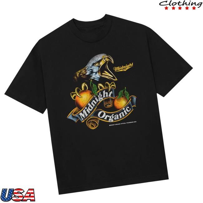 Midnight Organic Merch Eagle Shirts