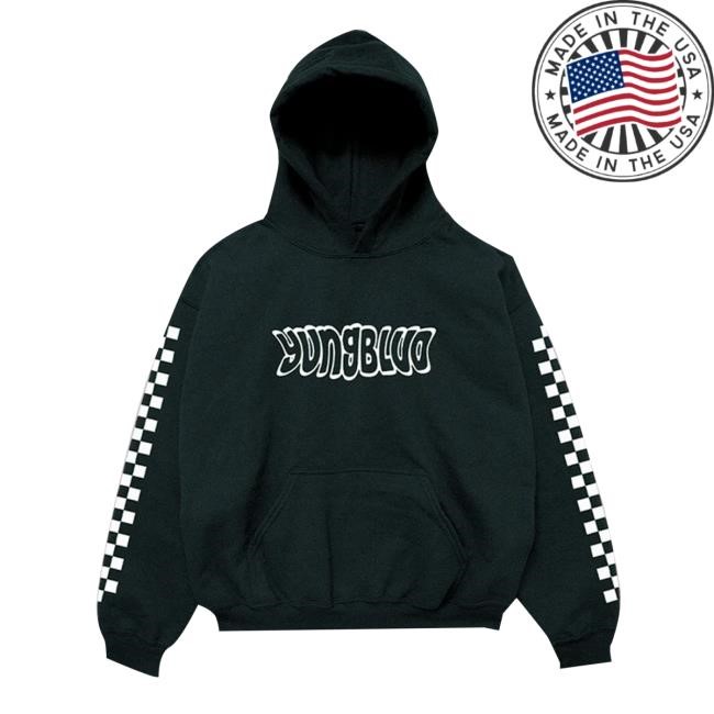Yungblud Store Warped Logo Hoodie Sweatshirt Yungblud Merch Store Shop Warped Logo Sweatshirt