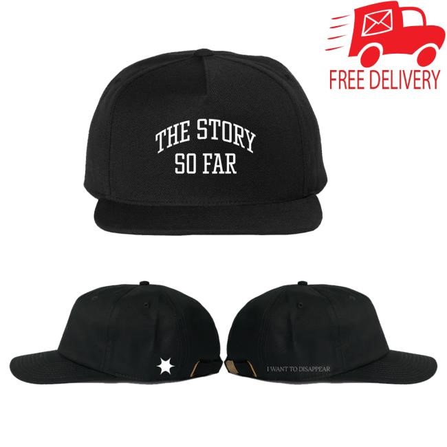Artist First Merch I Want To Disappear Hat (Black) twill cap