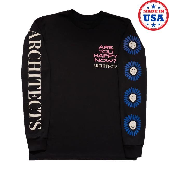 Architects Merch Store Shop Are You Happy Now Black Sweatshirt