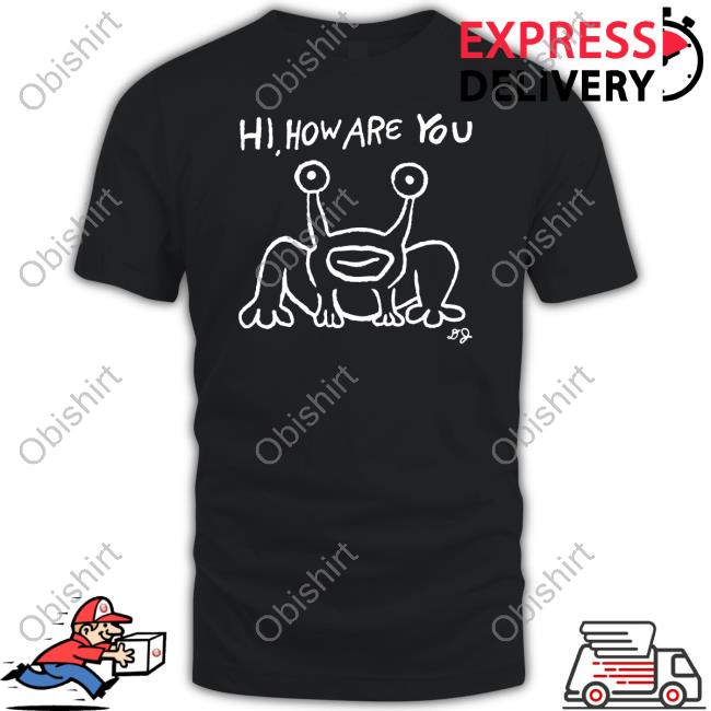 Hi How Are You Frog Mural Long Sleeve