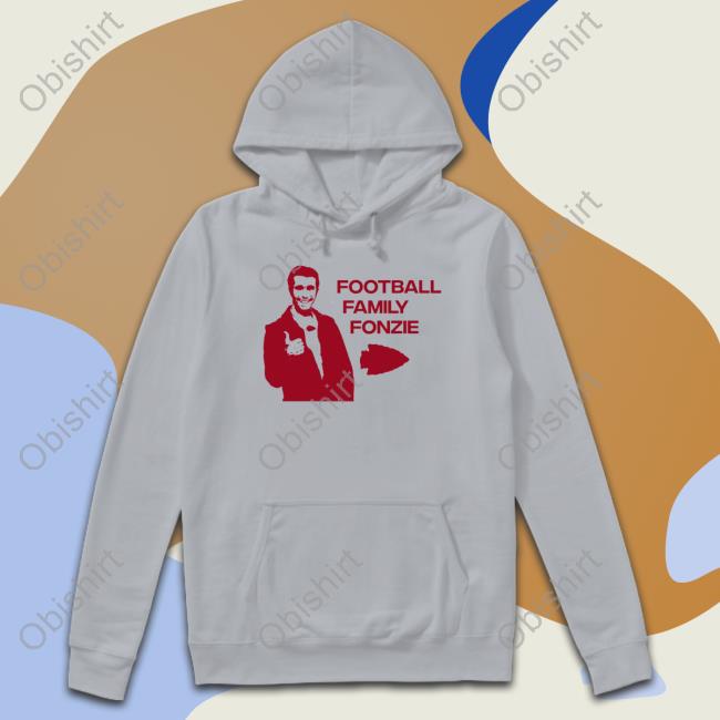 Travis Kelce Football Family Fonzie Tee Shirt