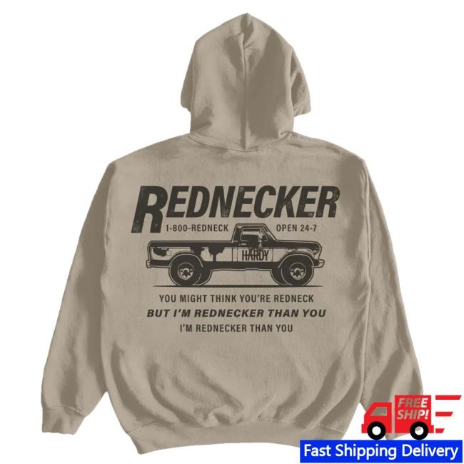 Official Hardy Official Merch Rednecker t-shirt, hoodie, tank top, sweater and long sleeve t-shirt