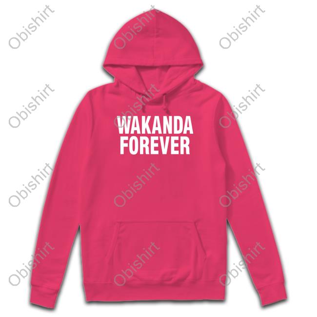 Wakanda Forever Hoodie Black
