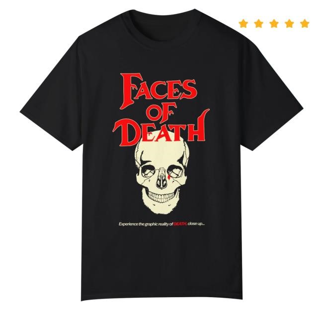 Ironfortressrecords Faces Of Death Horror Movie Tank Top