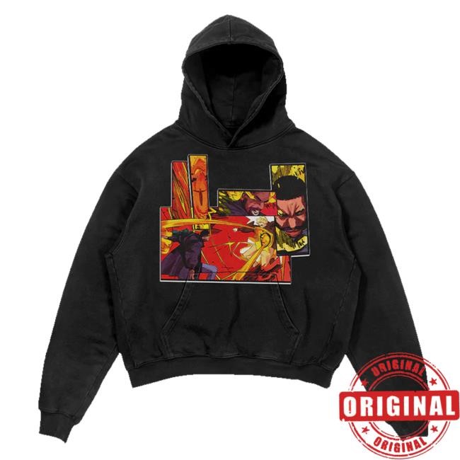 Official Kid Cudi Merch Moon Man #3 Full Crewneck Sweatshirt