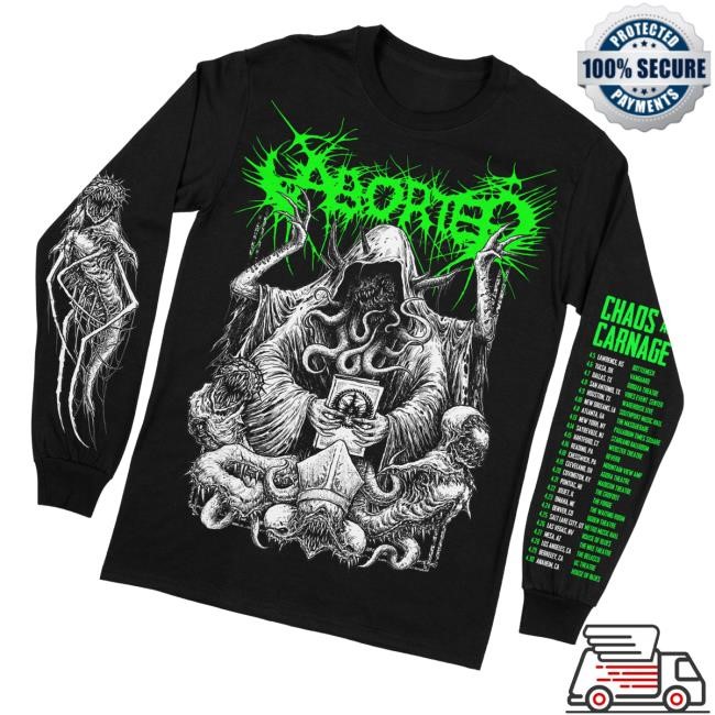 Aborted Cthulhu C&C Tour Hoodie Sweatshirt Indiemerch Store Aborted Cthulhu C&C Tour Unisex Sweatshirt