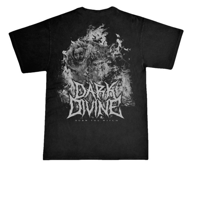 Dark Divine Merch Store Burn The Witch T-Shirt