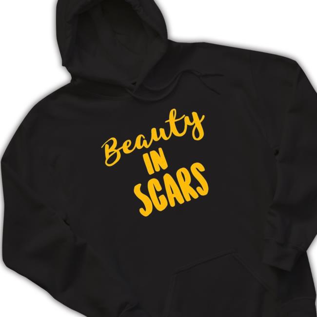 Beauty In Scars shirt, hoodie, tank top, sweater and long sleeve t-shirt Beauty In Scars Crewneck Sweatshirt