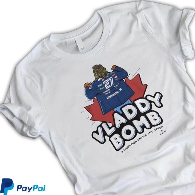 Official Number 27 Toronto Vladdy Bomb shirt