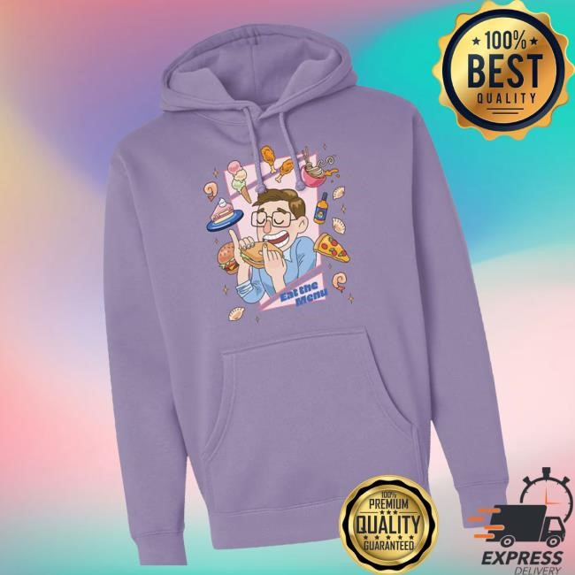 Limited Try Guys Merch Store Keith's Food Bounty Long Sleeve Shirt