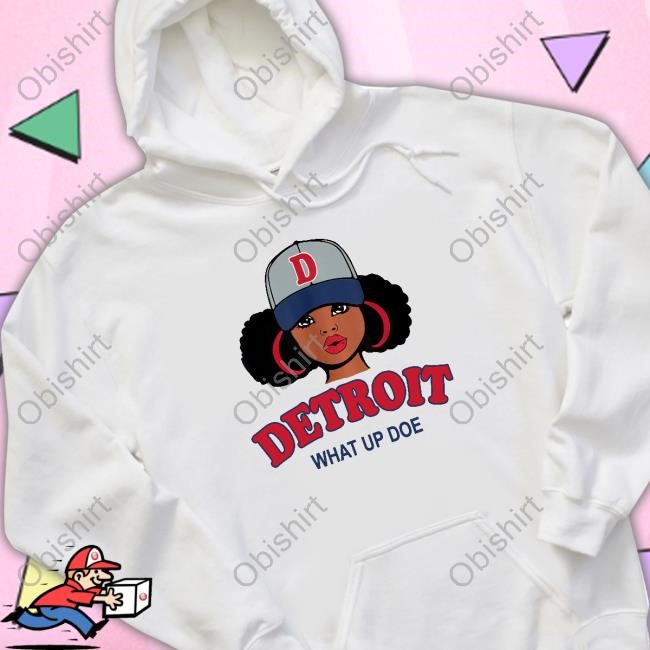 Official Detroit What Up Doe T-Shirt