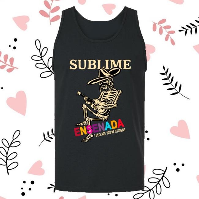 Official Sublime Lbc Merch Shop Store Ensenada Skeleton Sweatshirt