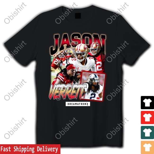 Jason Verrett Dreamathon T Shirt