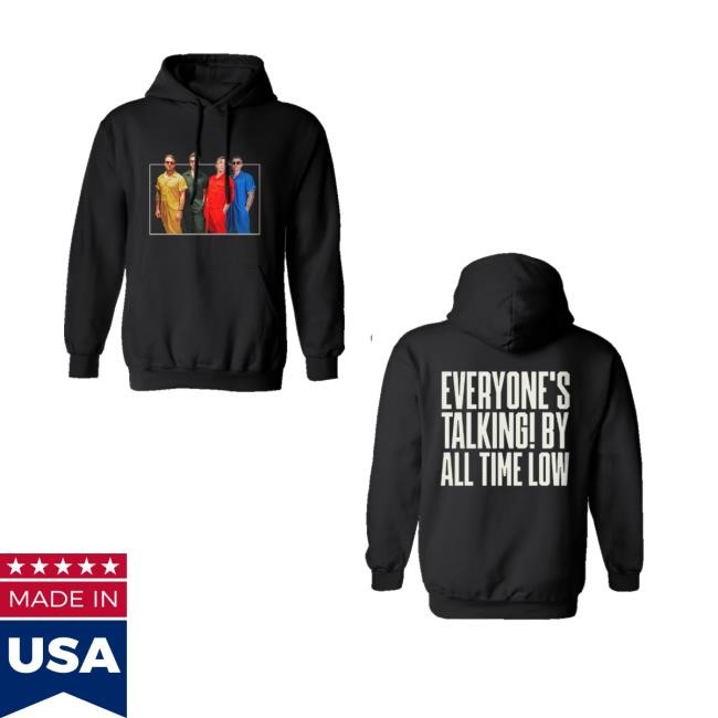 All Time Low Merch Store Shop Everyone's Talking Tee Shirt