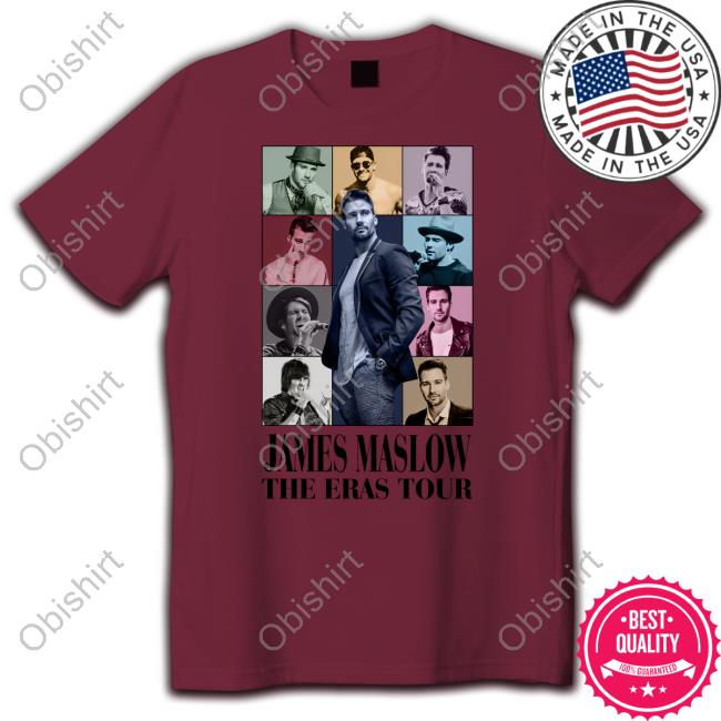 James Maslow The Eras Tour Tank Top