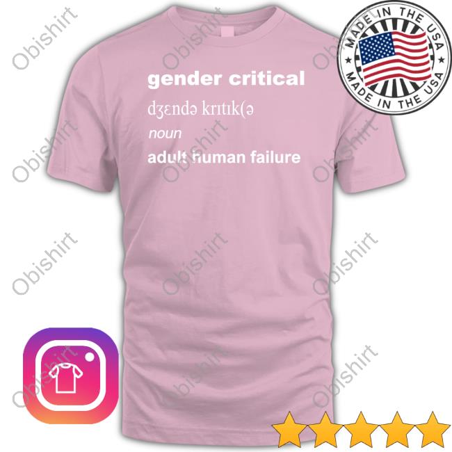 Realfatapollo Definition Gender Critical Noun Adult Human Failure Hooded Sweatshirt Sex Matters