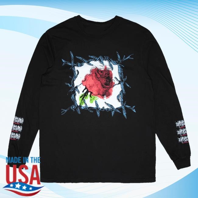 Dying Wish Merch Store Rose Long Sleeve Shirt