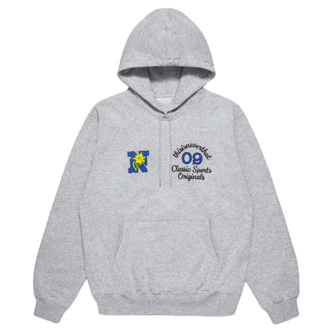 Official JuiceStore Juice Store Thisisneverthat Edelweiss Crew neck Sweatshirt (Grey) Edison Chen